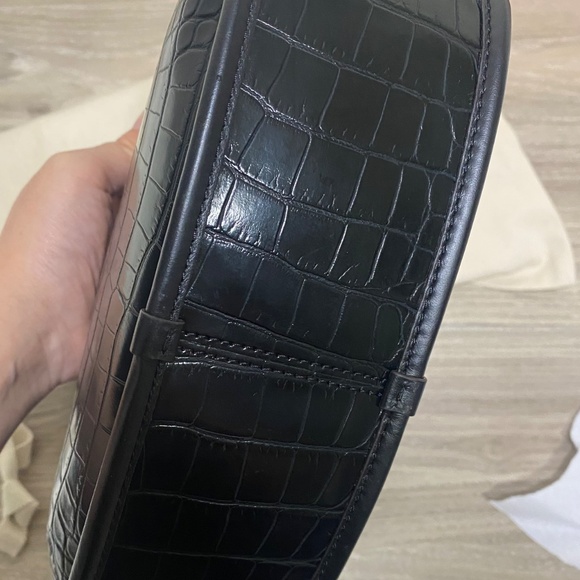 Coach Ergo bag in black croc embossed leather - Picture 7 of 14